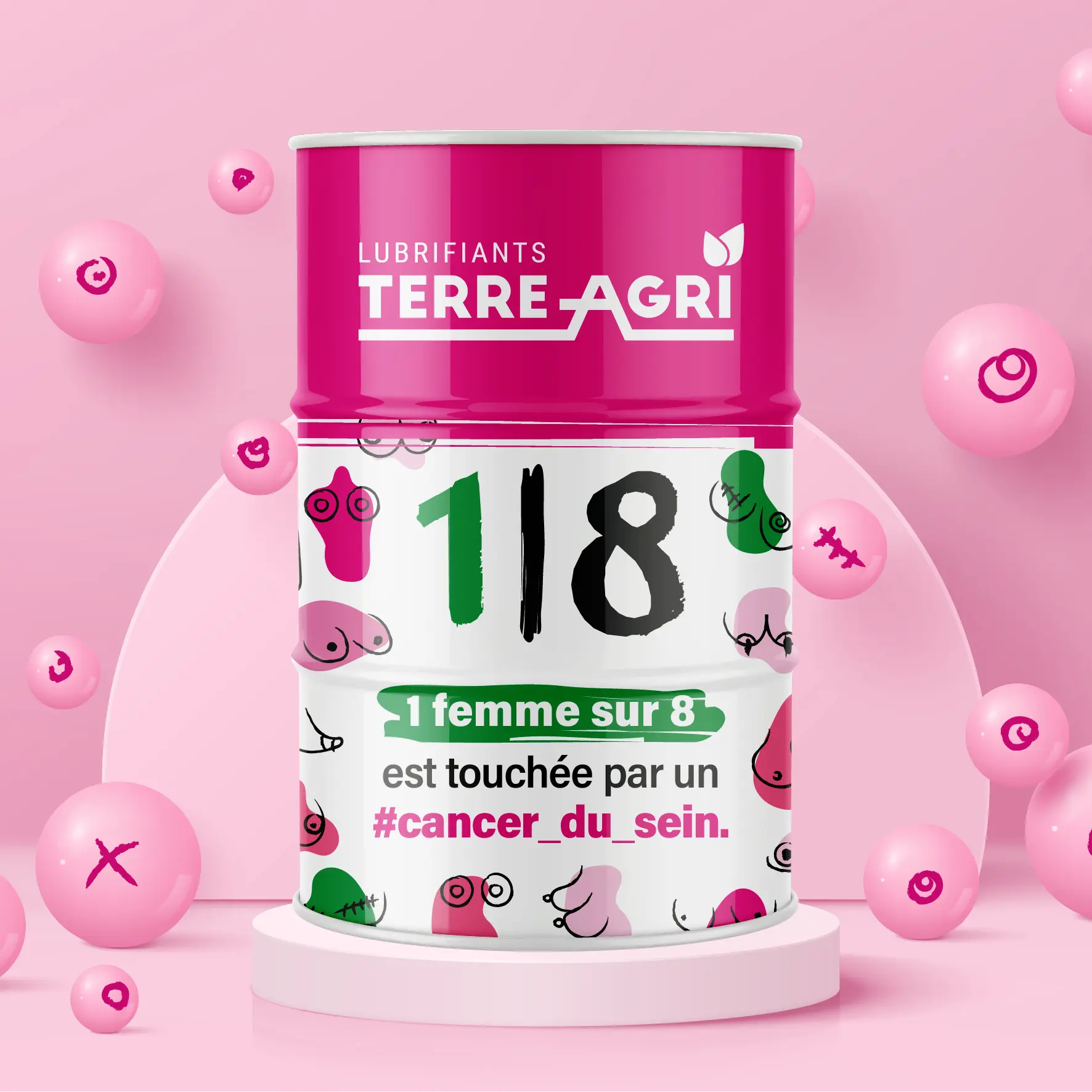 Découvrez le fût qui "tétonne" !