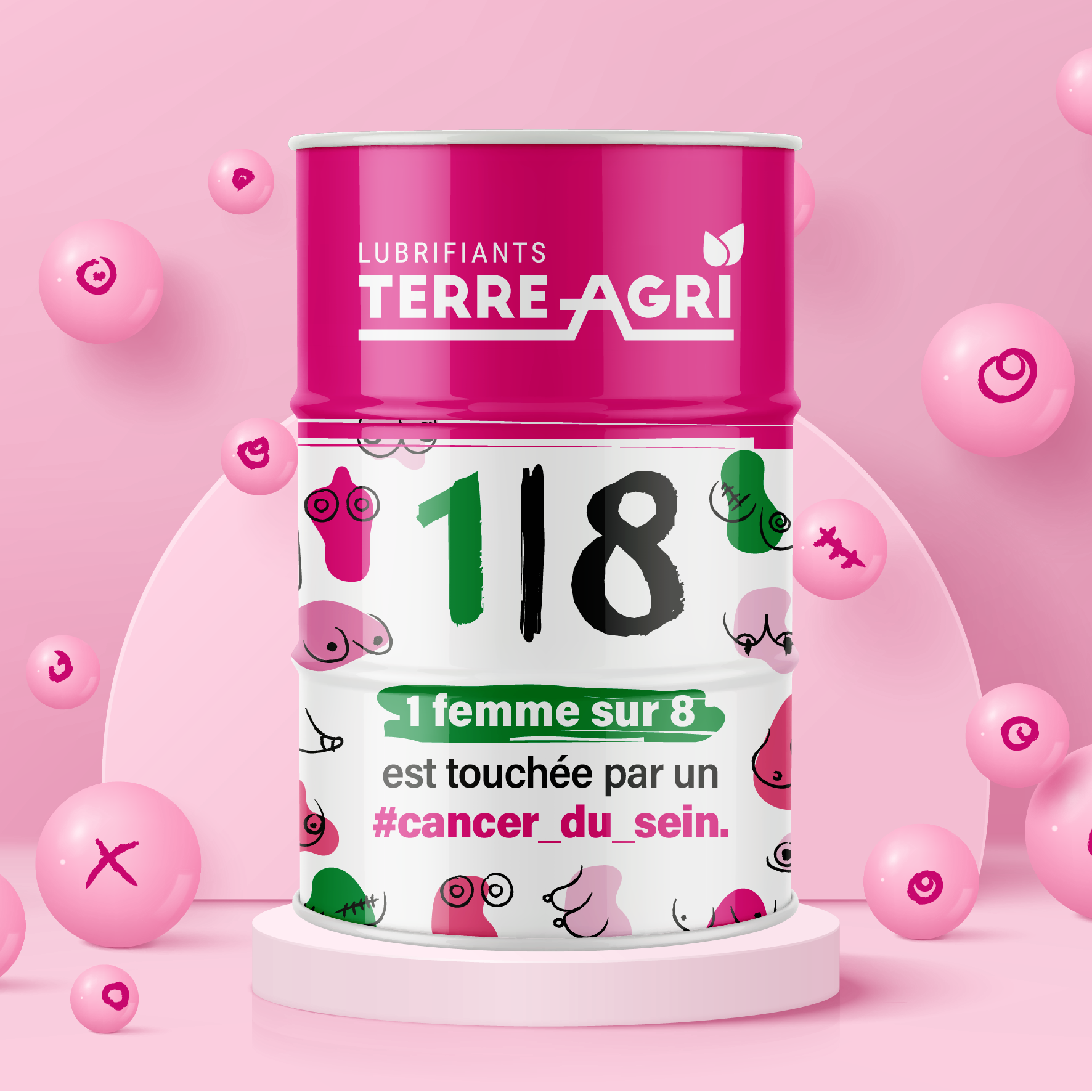 Découvrez le fût qui "tétonne" !