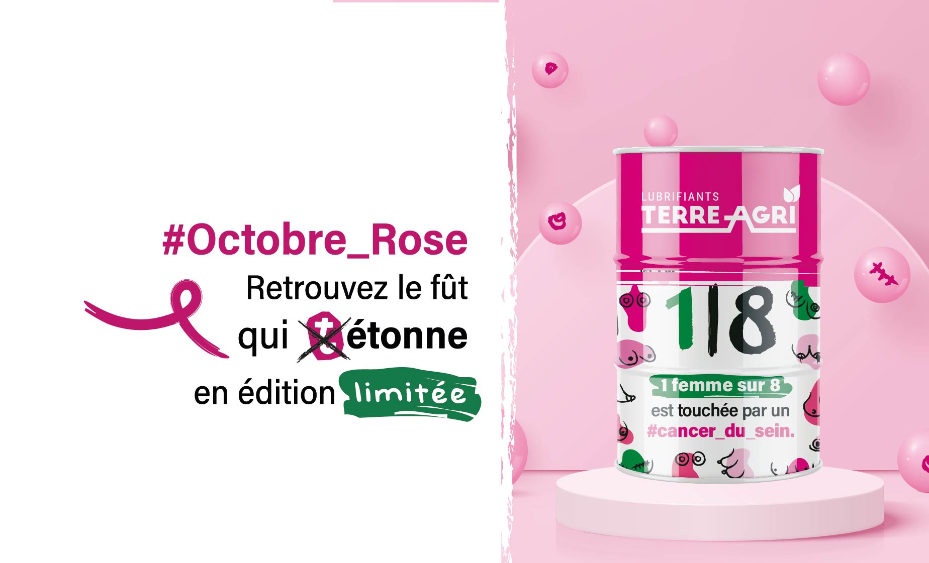 Le fût qui "tétonne" !